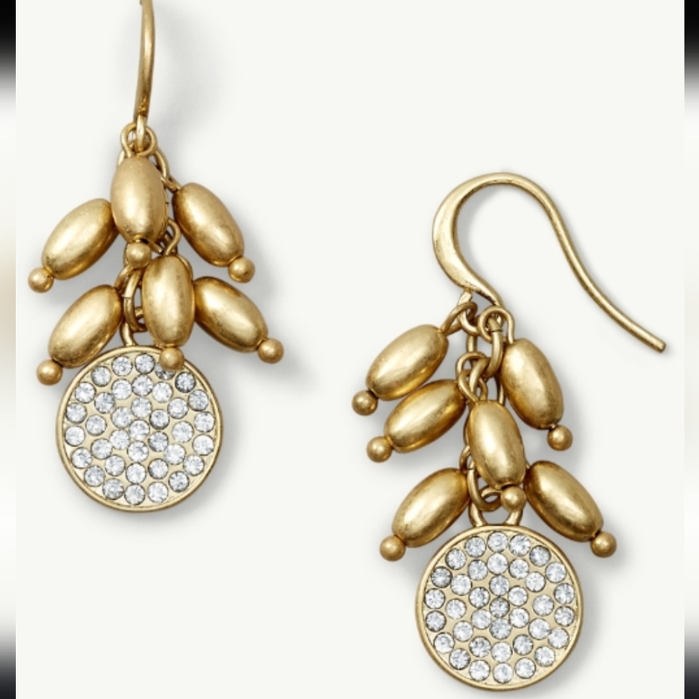 Pavé Disc Earrings by Tommy Bahama